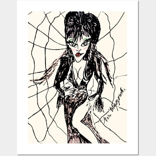 Elvira Mistress of the Dark Cassandra Peterson Posters and Art